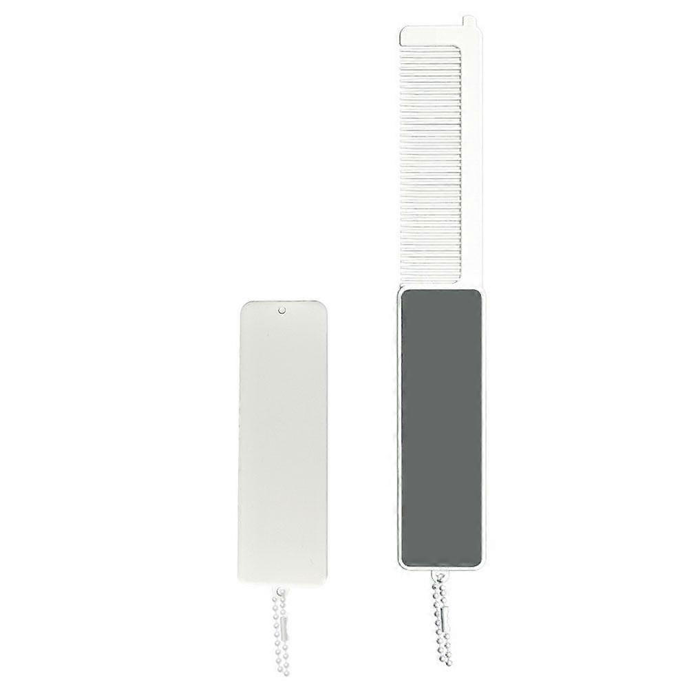 Reinforced Folding Comb With Mirror