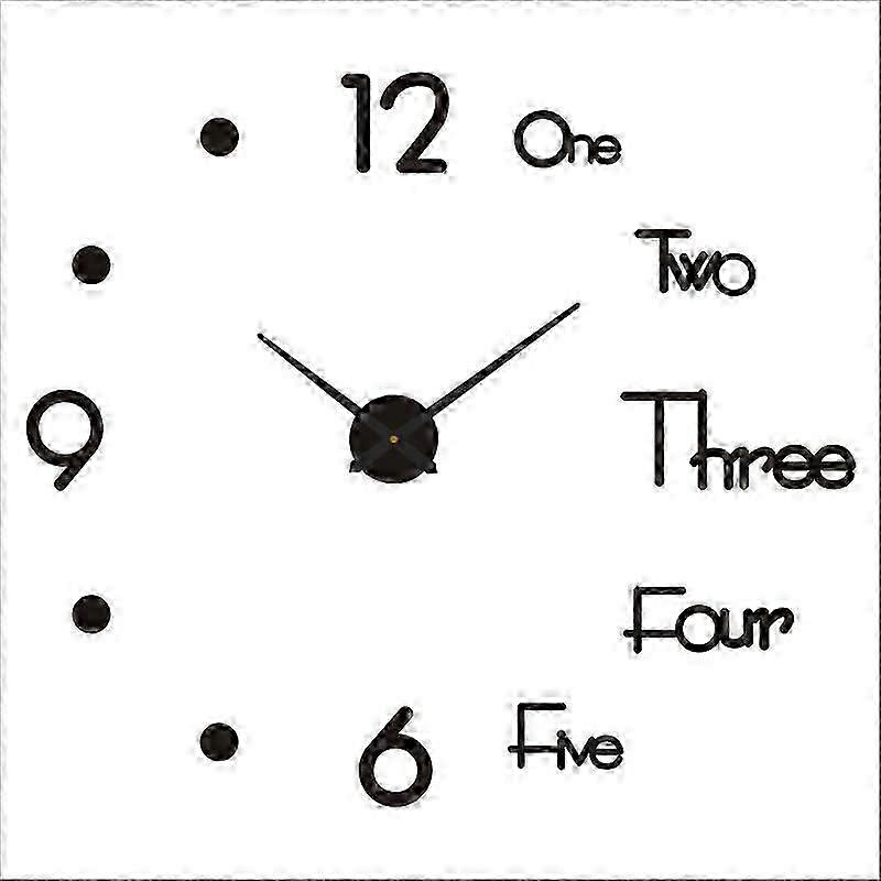 90cm Contemporary Acrylic Clock