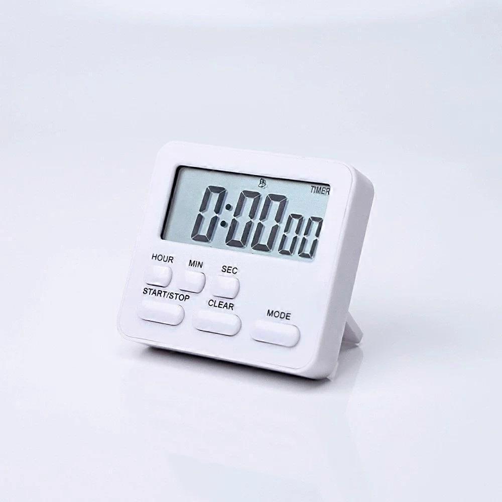 LCD Digital Display Cooking Alarm Clock Kitchen Timer Sleep Stopwatch Clock House Kitchen Accessory Countdown Timer Clock Amagi