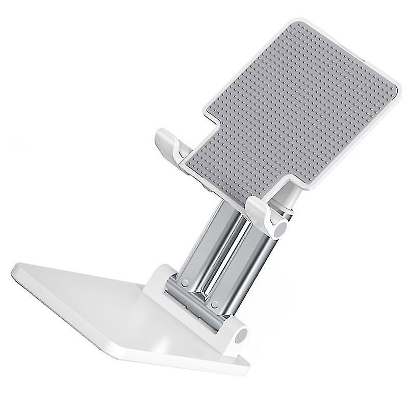 17X12.5cm White Tablet Computer Docks & Stands Cell Phone Stand Anti-slip Foldable Tablet Rack Adjus