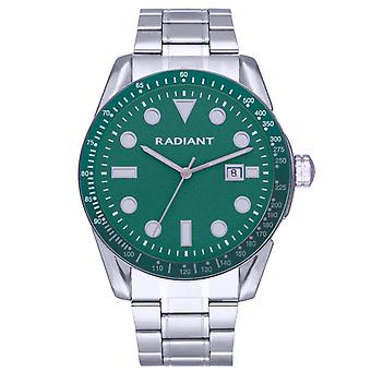 Strahlender Tauchgang Quarz Analoge Herrenuhr mit Edelstahlarmband RA588202
