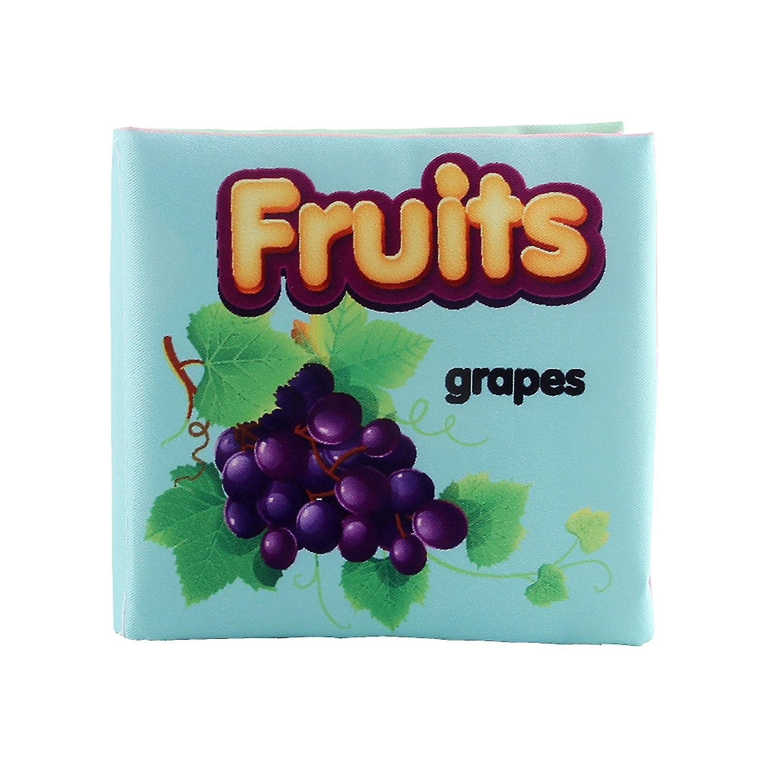 New Baby Cloth Book Soft Fabric Book Animal Numbers Cognition Educational Books