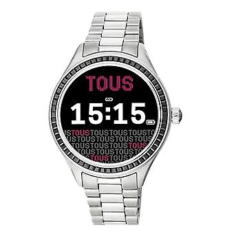 Tous watches t-connect shine digital women's quartz watch with stainless steel bracelet 200351043