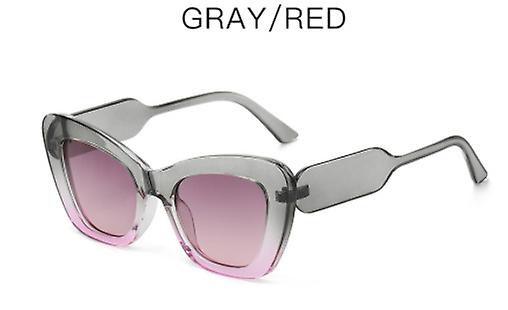 High Quality Cat-eye Women's Sunglasses Ins Sport Fashion Large Frame Color Sun Glasses For Ladies