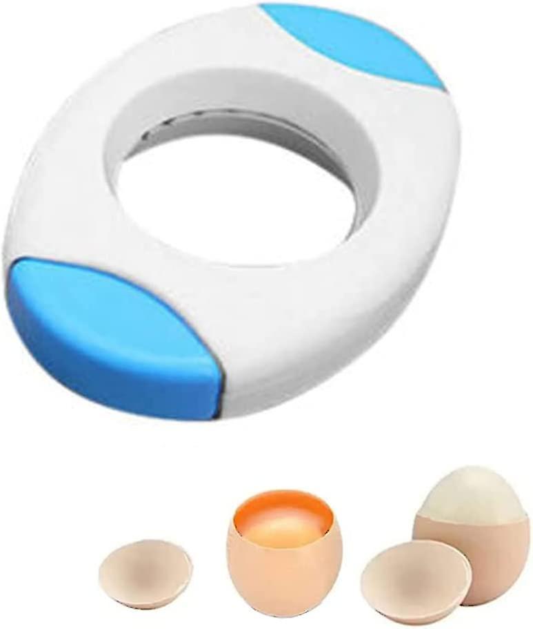 New Practical Egg Shell Cutter, For Hard Or Soft Eggs, Shell Breaker Kitchen Gadget (blue)