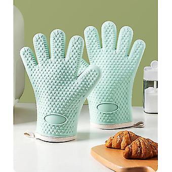 Loveuing Kche Ofen Handschuhe - Silikon und Baumwolle Doppelschicht  hitzebestndige Ofenhandschuhe / Grillhandschuhe / Grillhandschuhe -  Perfekt zum Backen und Grillen | Fruugo DE
