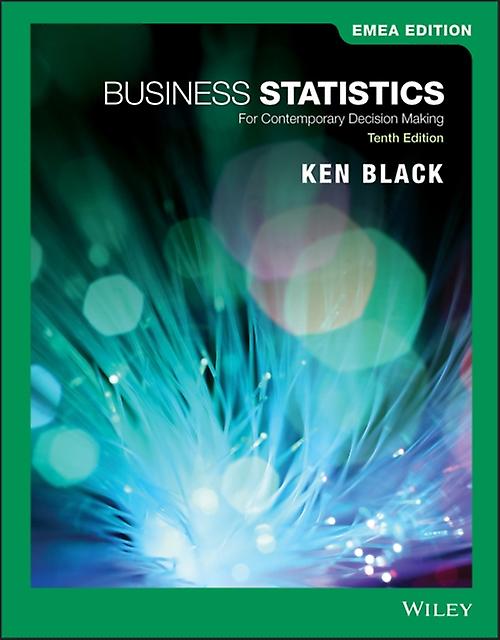 Business Statistics by Black & Ken University of Houston & Clear Lake & TX Paperback