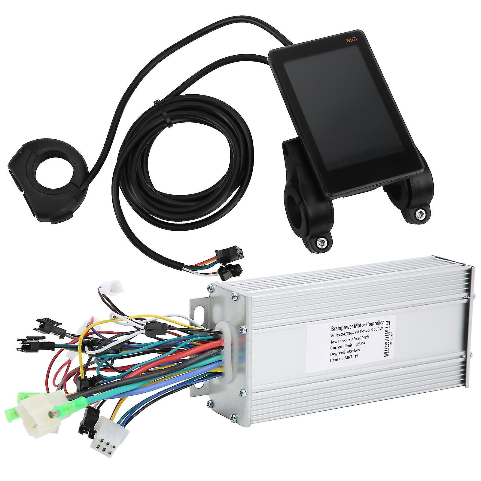 36V/48v 1000w M6t Brushless Motor Controller Lcd Display For Electrical Bicycle