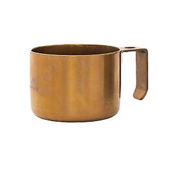 Camping kaffekop udendørs bærbar picnic køkkengrej rustfri