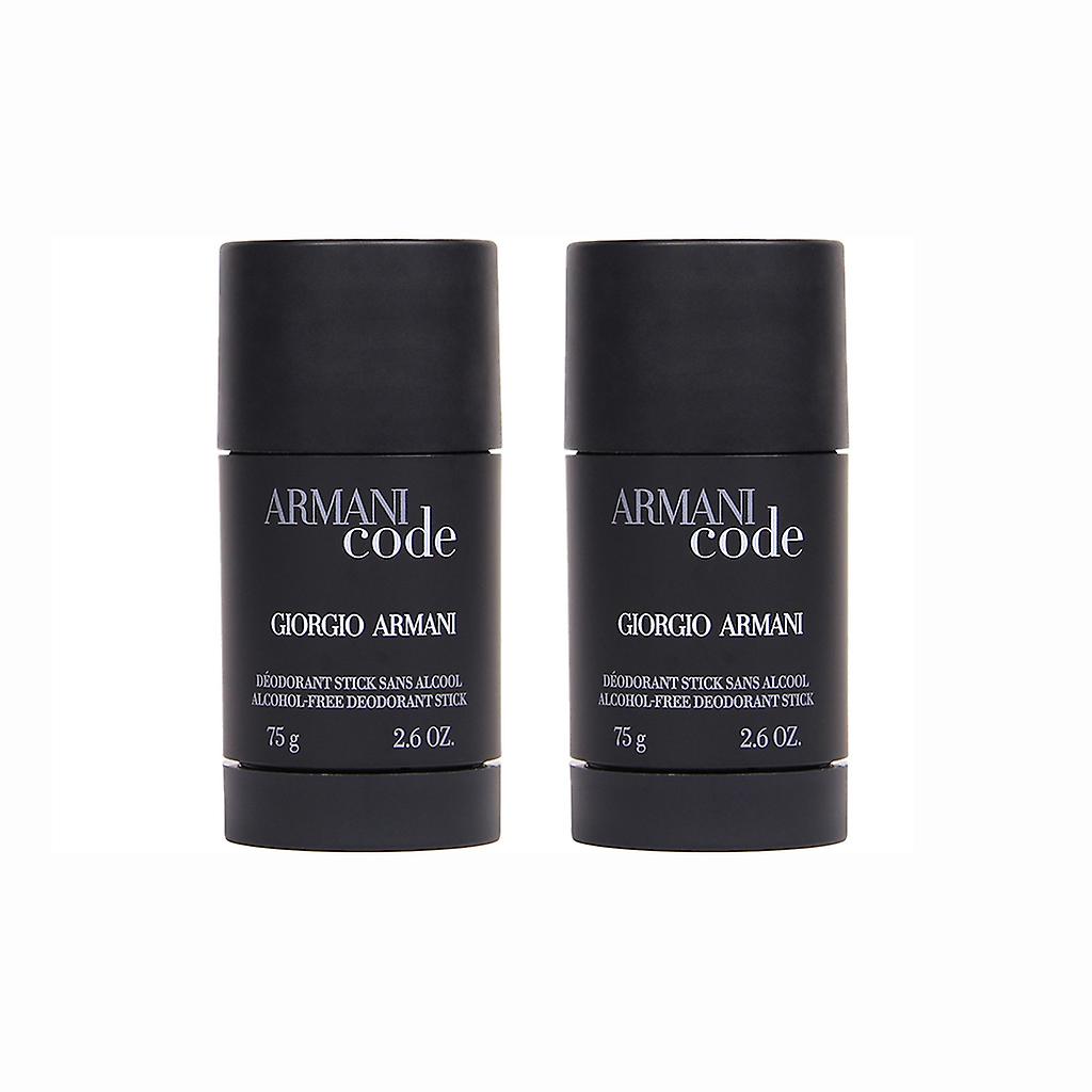 2-pack Armani Code Pour Homme Deostick 75ml