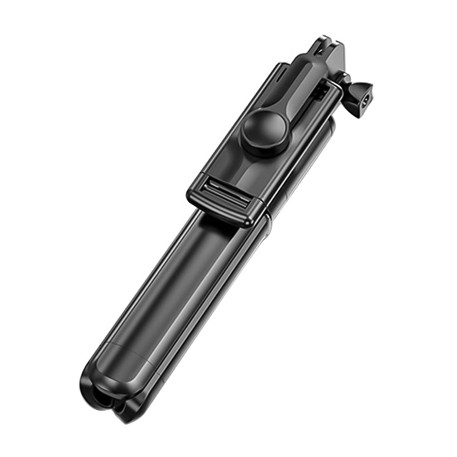 Mini 5-Section Extendable Selfie Stick Integrated with Tabletop Tripod with BT Remote Control Compat