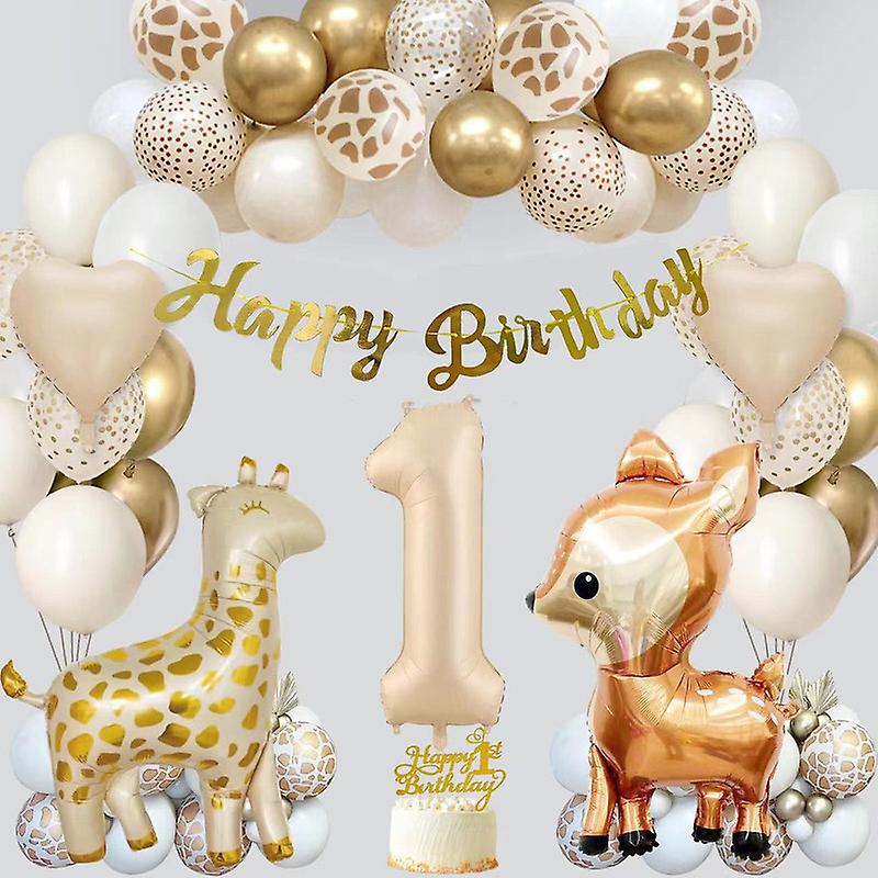 First Birthday Party Safari Animal Balloons Jungle Animal Balloon