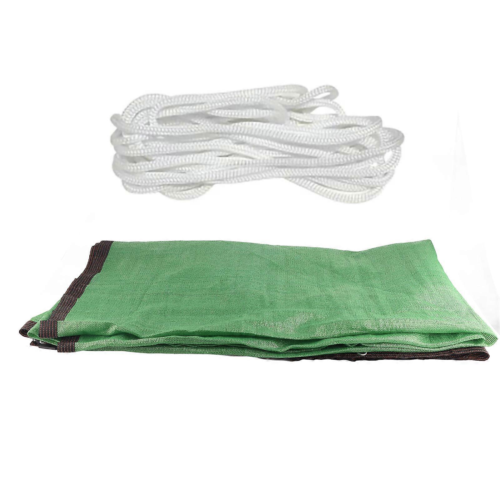 Breathable Shade Sail Breathable Farbic Canopy Awning Shelter Rectangle UV Block Canopy for Patio Backyard Lawn Garden Green 2x4m / 6.6x13.1ft