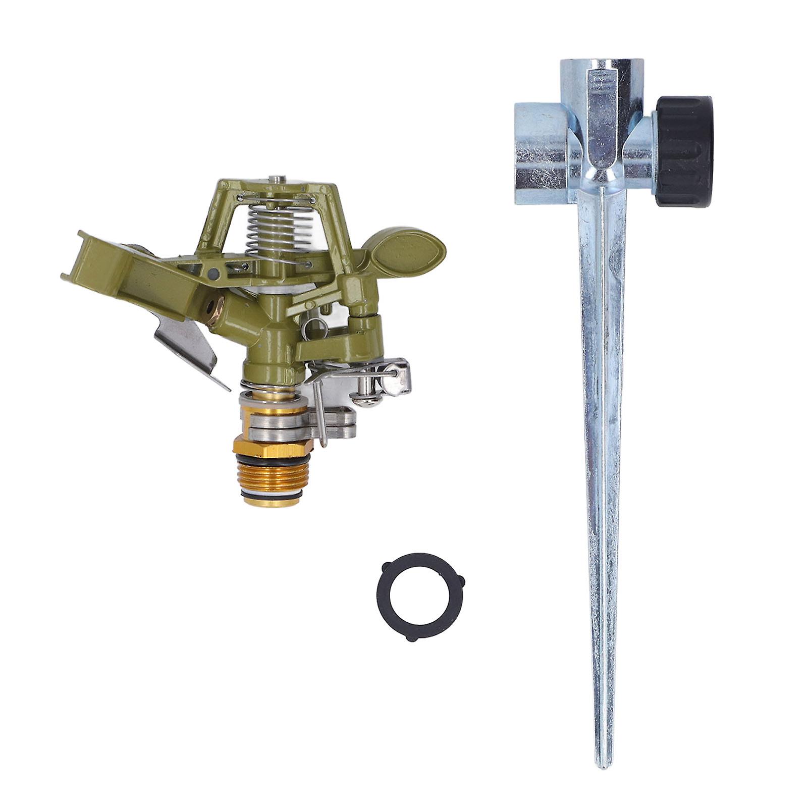 360-Degree Automatic Rotating Lawn Sprinkler with G3/4 Thread