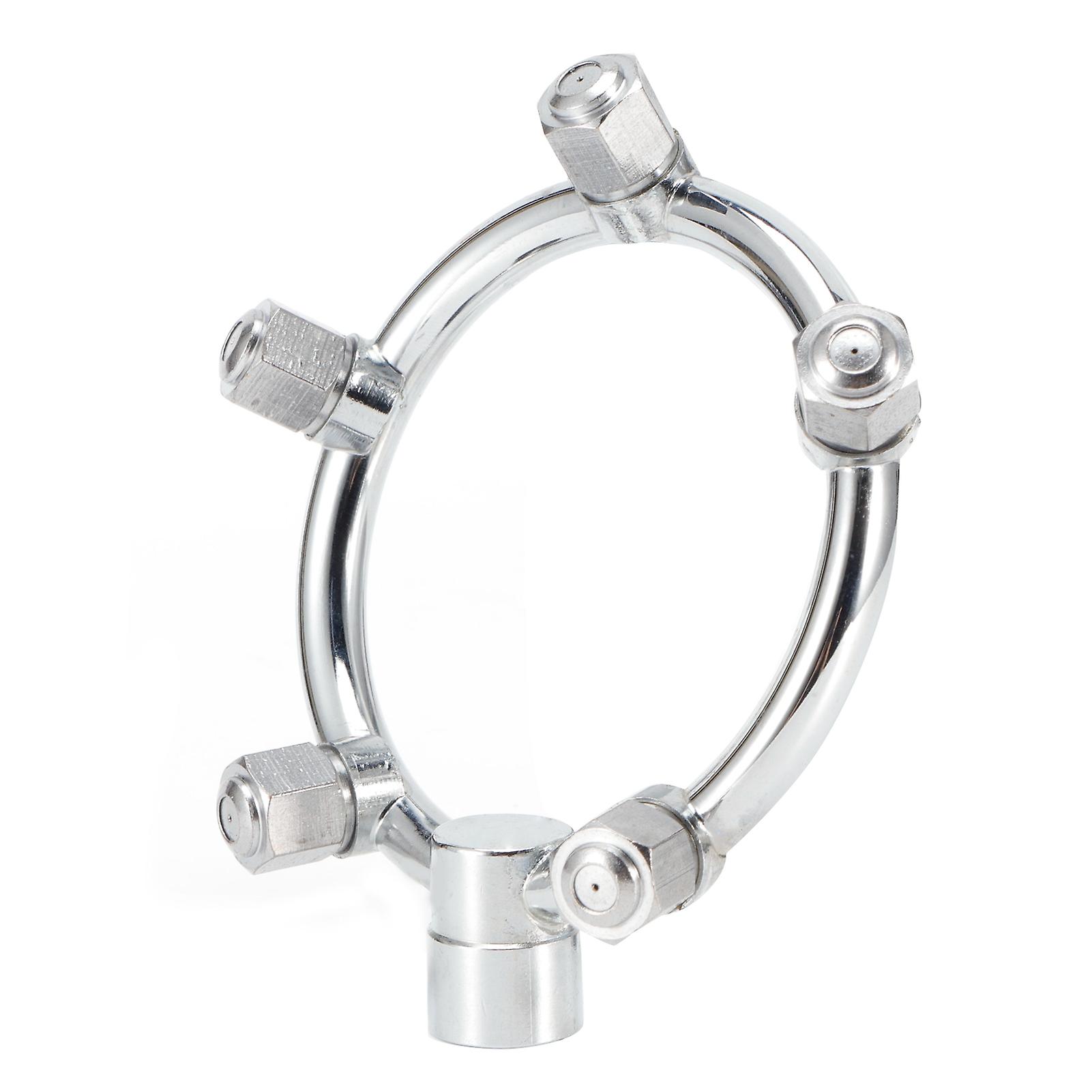 G1/4 Female Thread Misting Nozzle 5 Head Circular Garden Humidifying Round Atomizing Nozzle