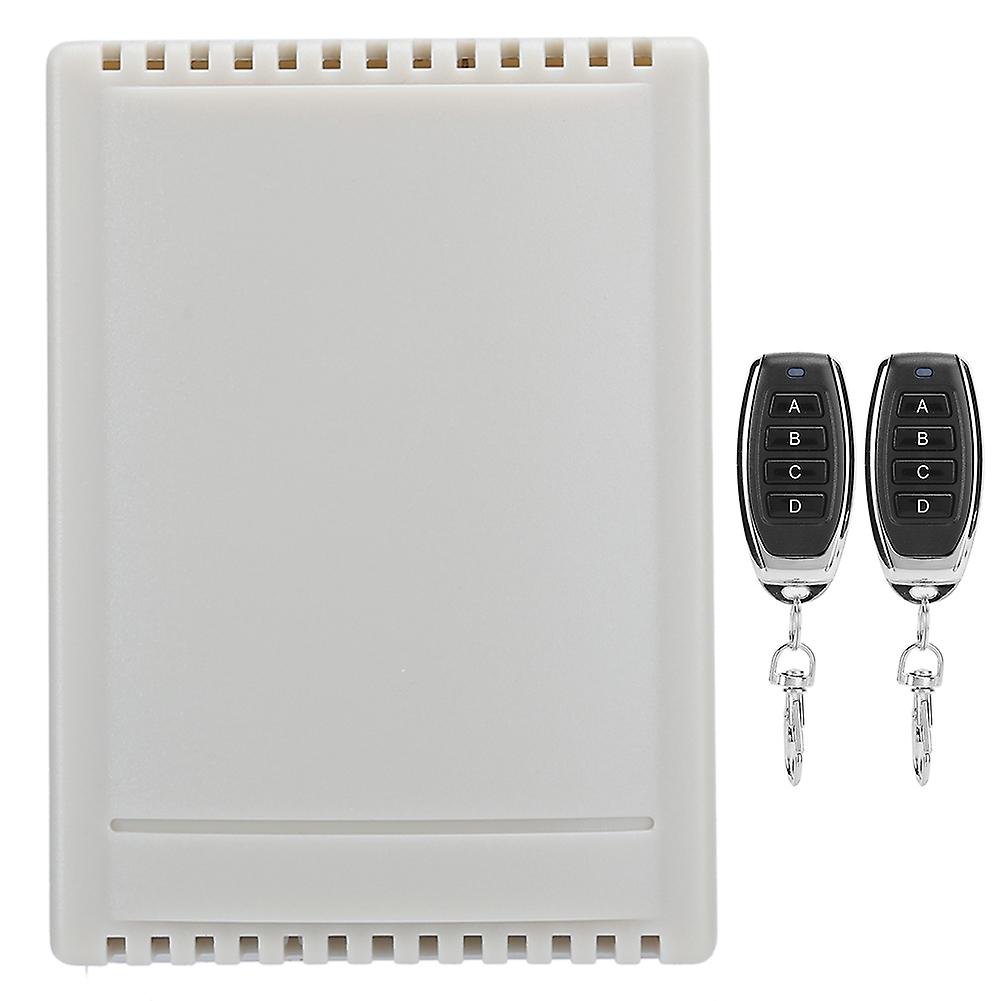 12V 4-Way Wireless Remote Control Switch for Garage Gates - High Sensitivity & Versatile