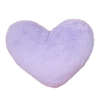 Plush Pillow Adorable Heart Shaped Cushion Soft Comfortable Fluffy