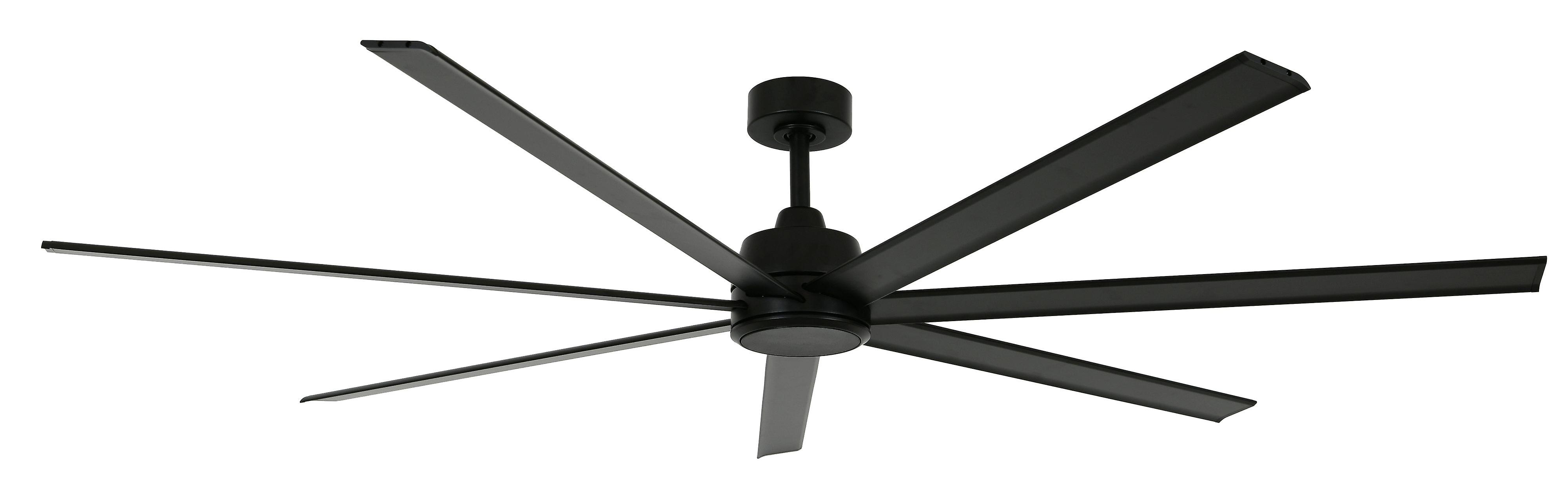 Energy Saving Ceiling Fan Atlanta II Black