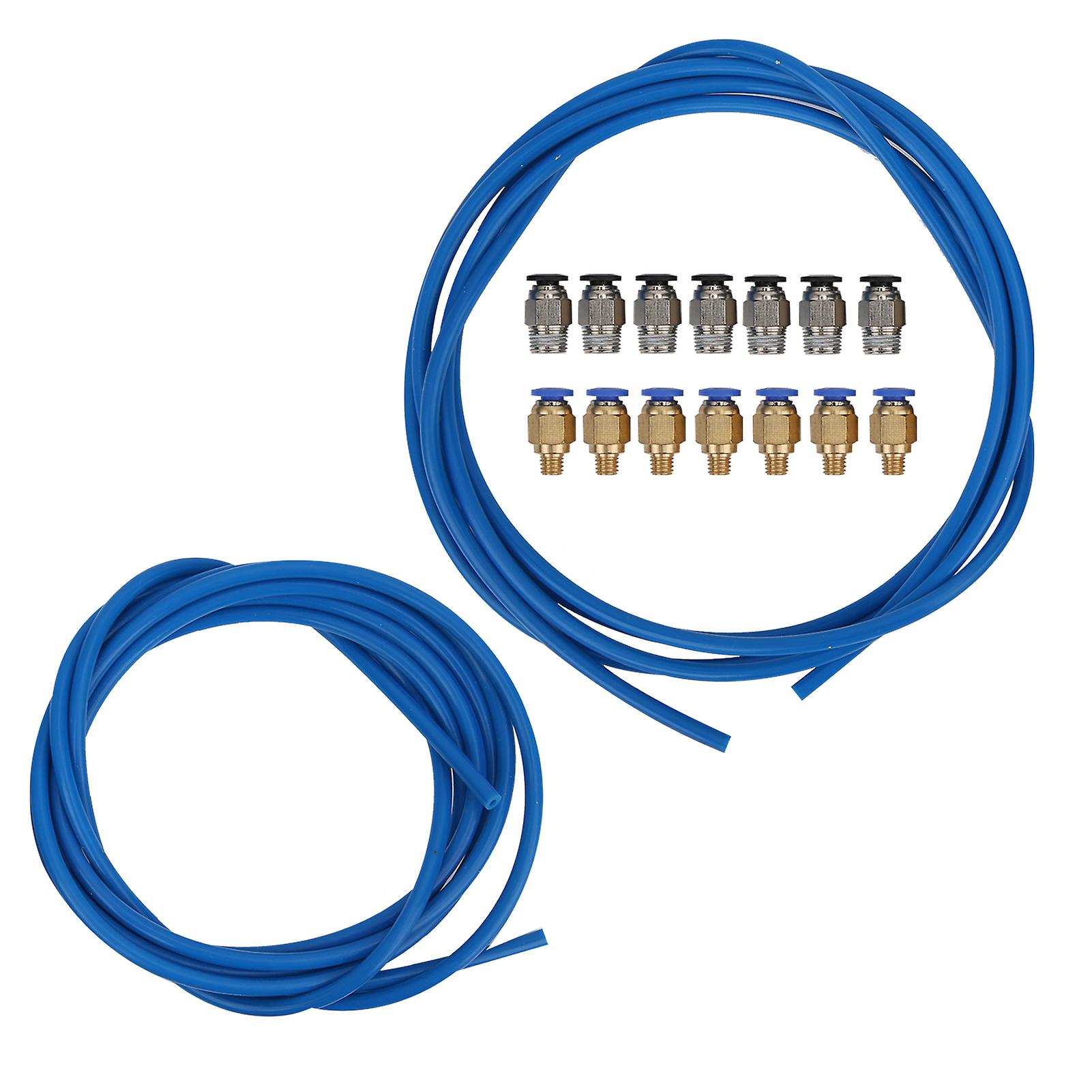 3DプリンターPTFEチューブPC4-M6 PC4-M10 Creality Ender 3用空気圧コネクタ