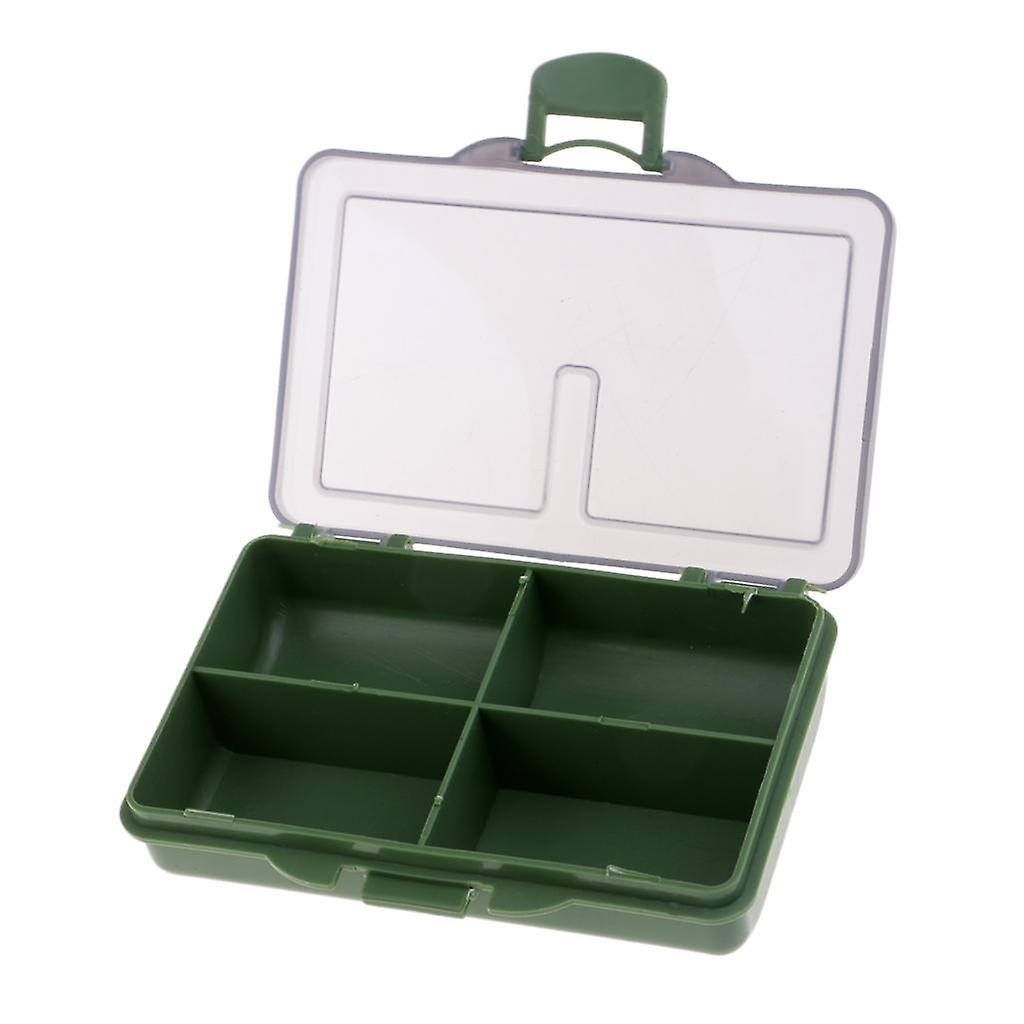 Fishing Tackle Box For Hooks Swivels Beads Spinners Baits 8 Compartments