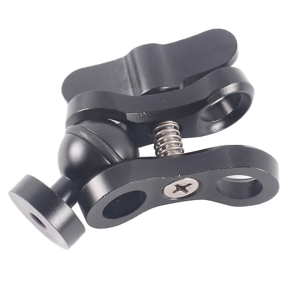 Underwater Photography Butterfly Fixed Clamp Mount and Ball Joint Kit Black