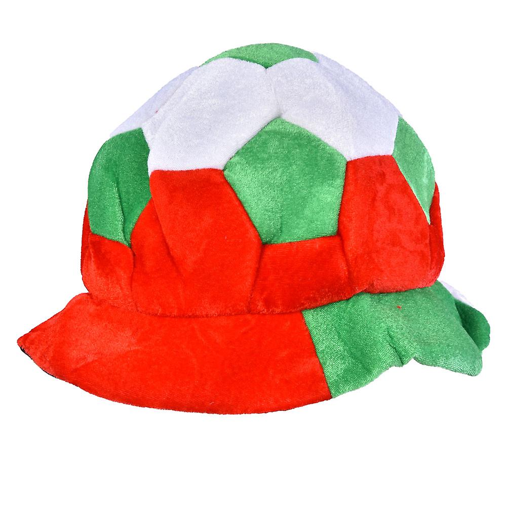 ワールドカップファンパーティーサッカーシェイプハットサッカーマッチ応援ツールアクセサリー(イタリア)