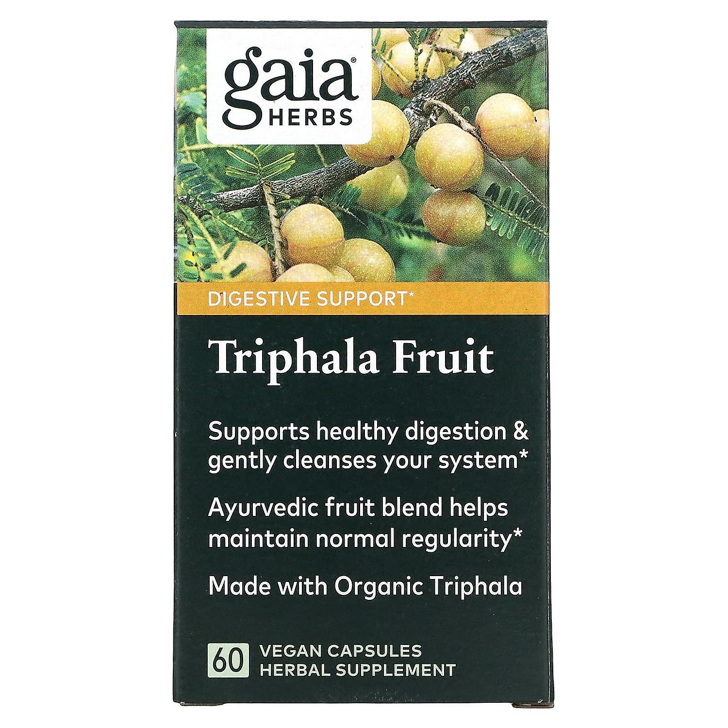 Gaia Herbs, Triphala Fruit, 60 Vegan Capsules