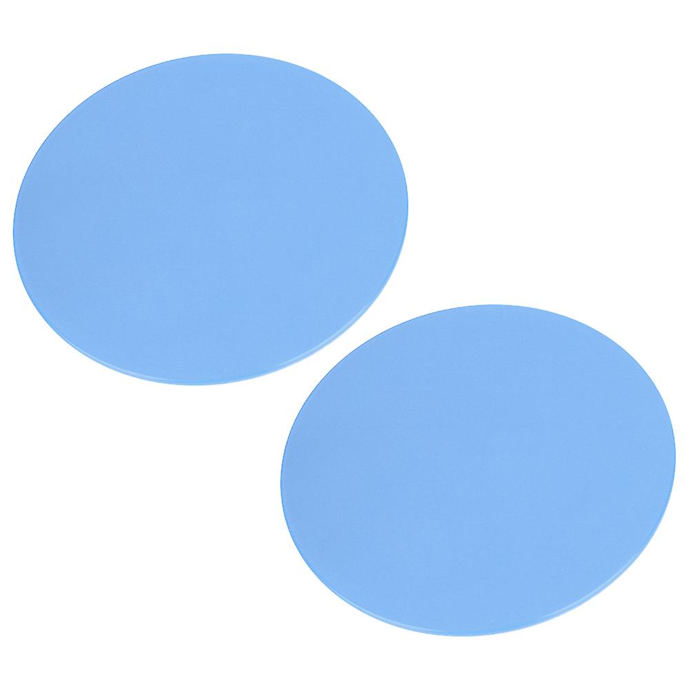 Set of 2 sliding discs for fitness exercises, full body workout