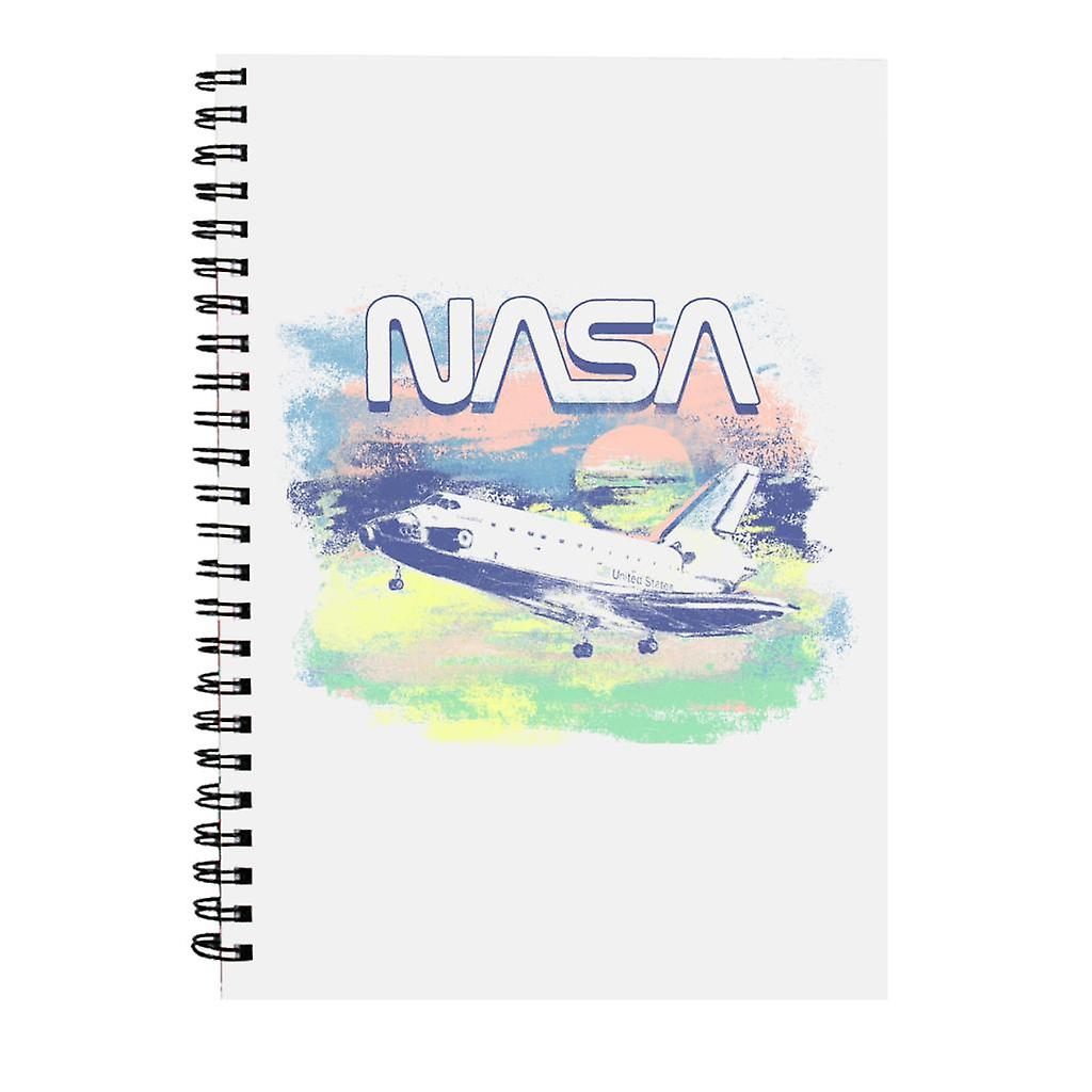 NASA Painted Take Off Spiral Notebook