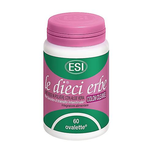 The ten herbs colon cleanse 60 tablets