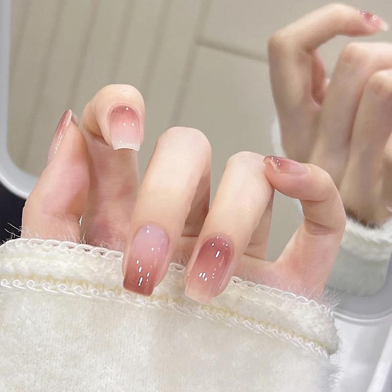24pcs/box Nail Jelly Glue Finished Patch BS2025