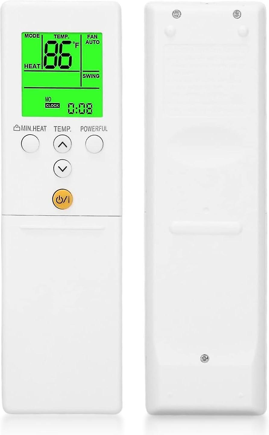 Air Conditioner Remote Control for Fujitsu, Air Conditioning Controller Displays Fahrenheit & Celsius, Sliding Shell Dustproof Replacement Remote for