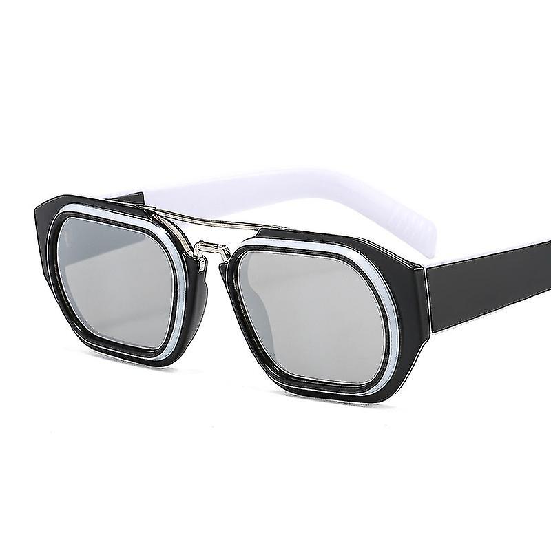 2023 New Fashion Suqare Sunglasses Women Men Shield Luxury Brand Designer Pc Colorful Frame Gradients Lens Travel Sun Glasses
