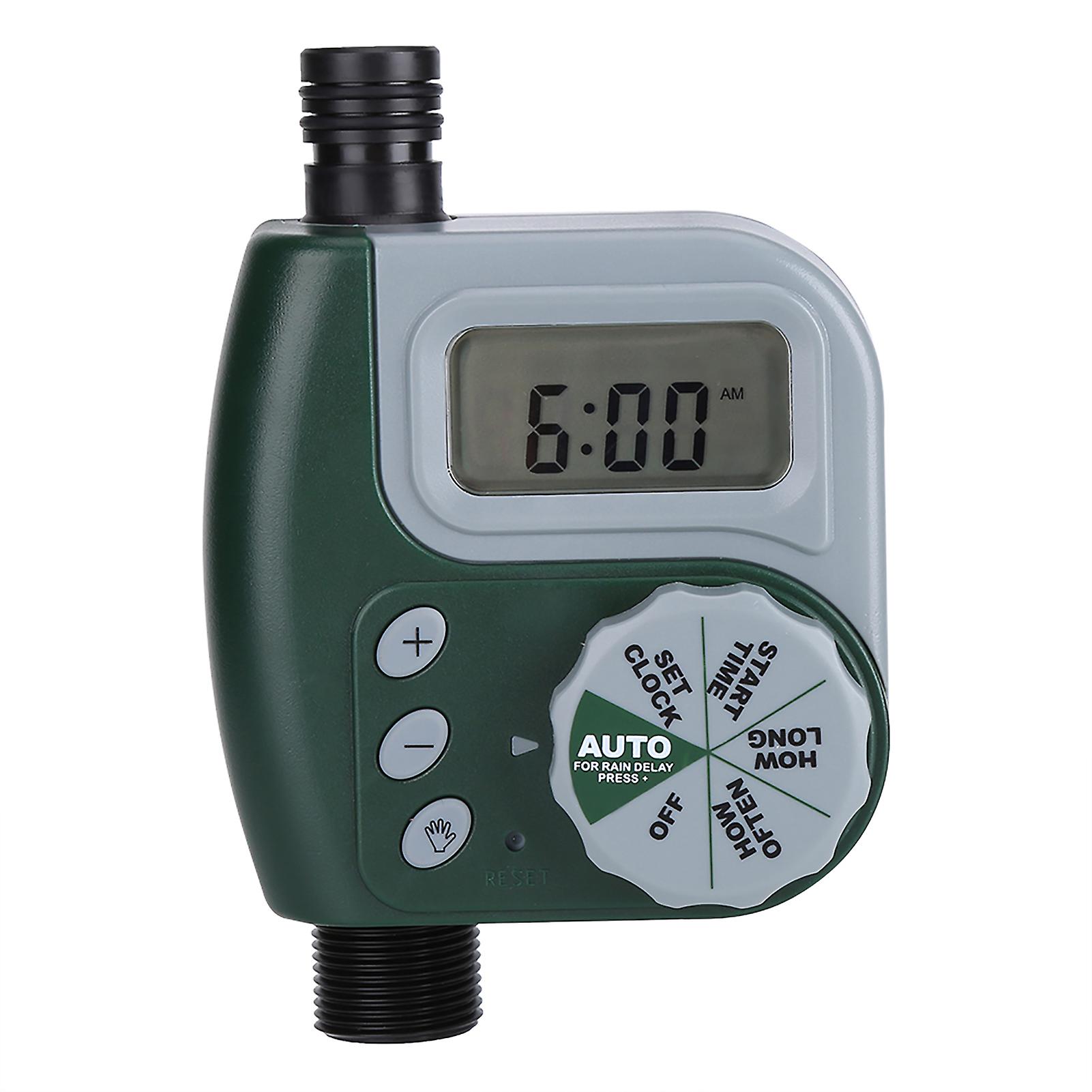 Automatic Digital Garden Water Timer Watering Irrigation System Controller G3/4 Connector
