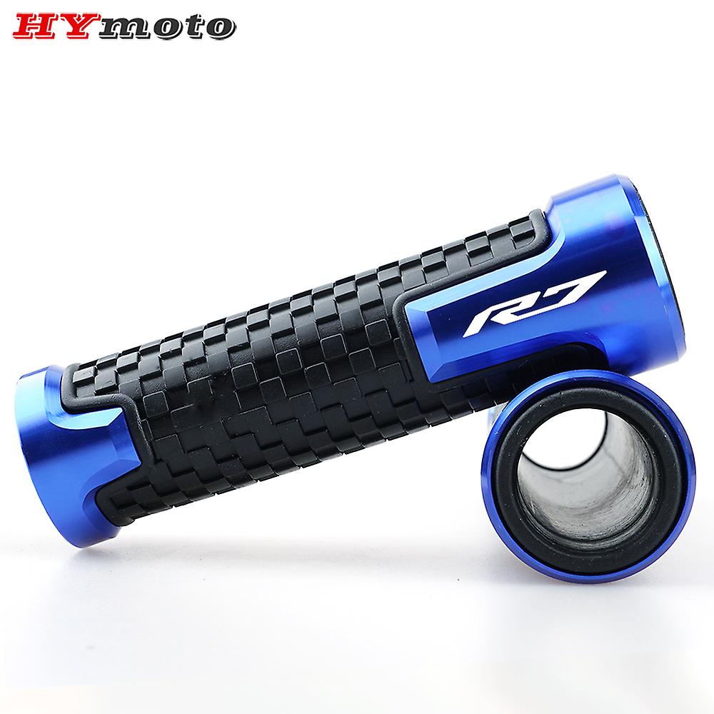 For Yamaha Yzfr7 Yzf-r7 Yzf R7 2021 2022 2023 Universal Motorcycle Cnc Accessories Rubber Handbar Grips 7/8'' 22mm Handle Bar