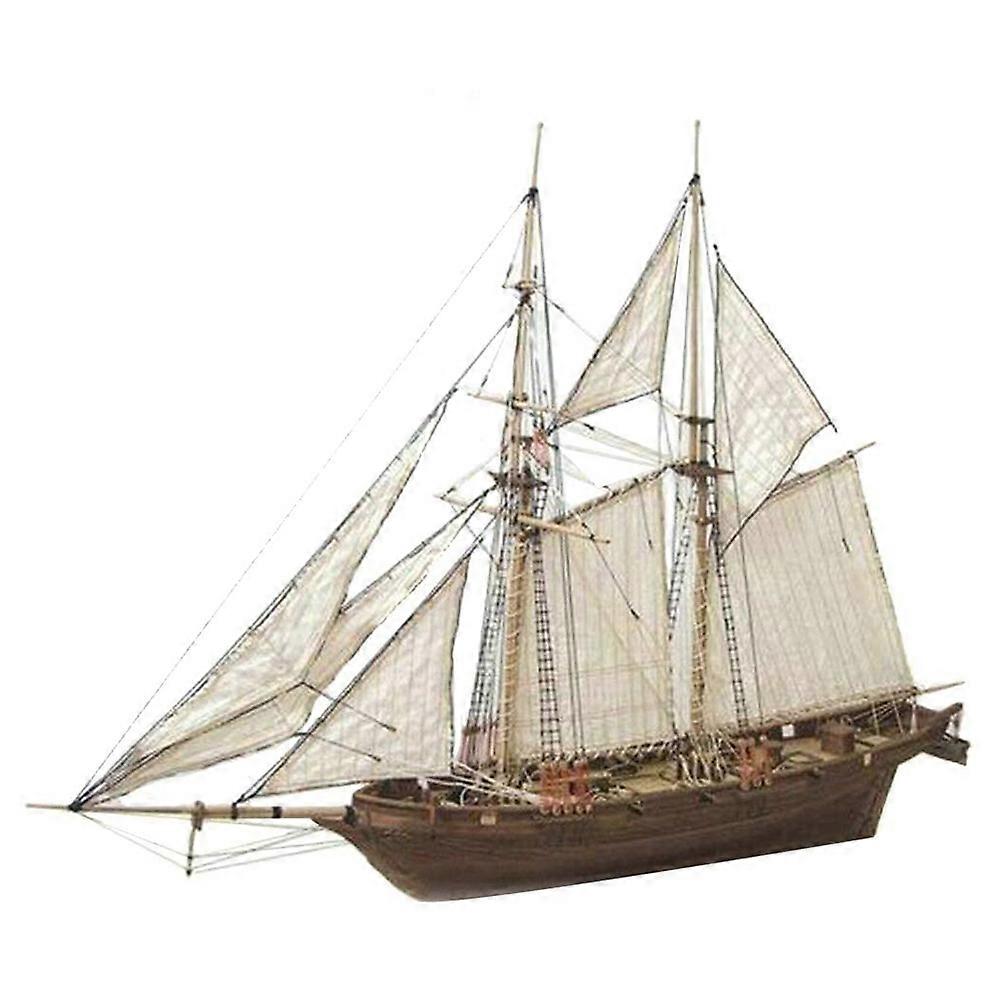 DIY Assembly Model Kits 1/100 Classical Models Sailing Boats Scale Model Decoration Adults