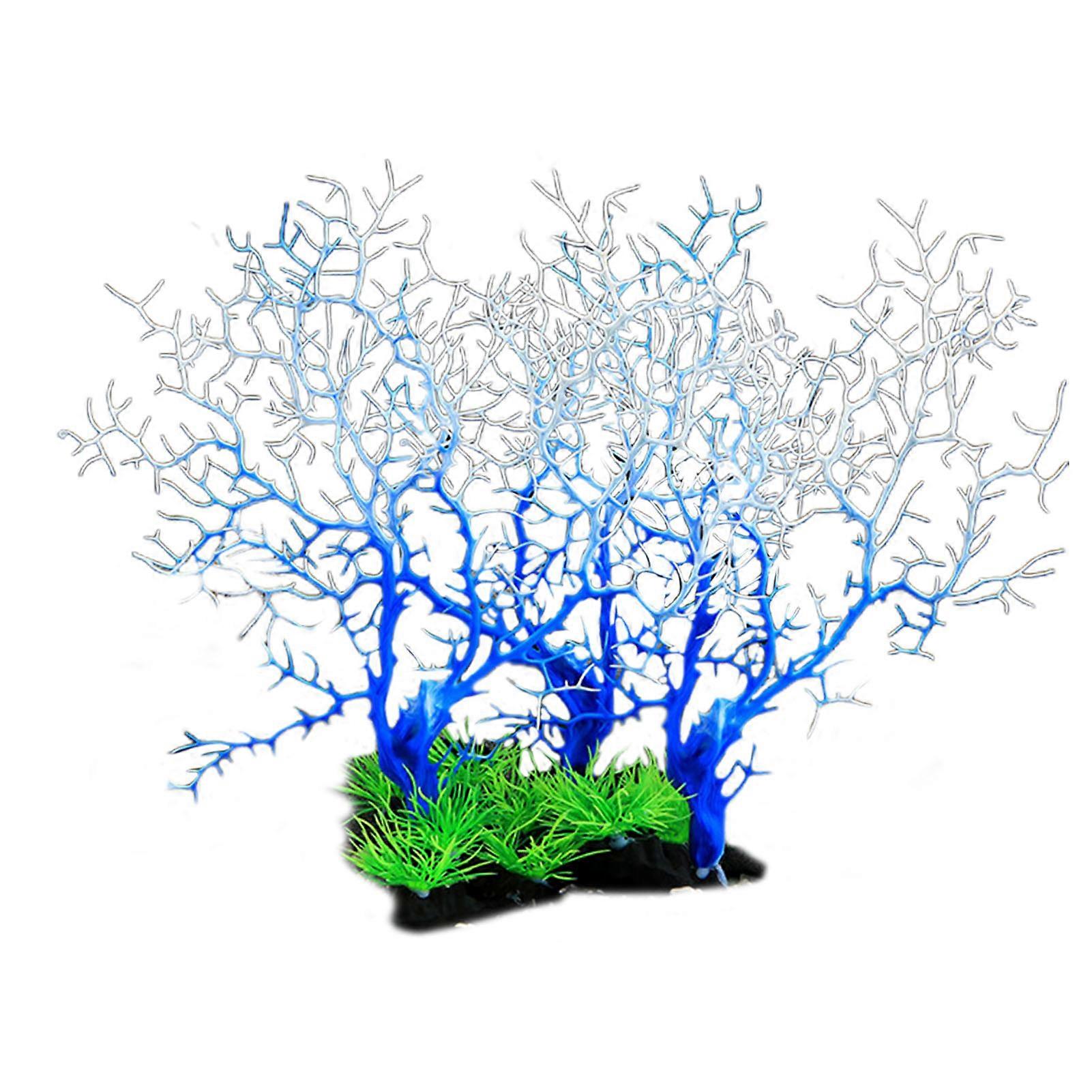 Artificial Coral Tree Vivid Appearance Bright Color No Pollution Realistic DIY Aquarium Background Artificial Coral Plant Fish Tank Decoration
