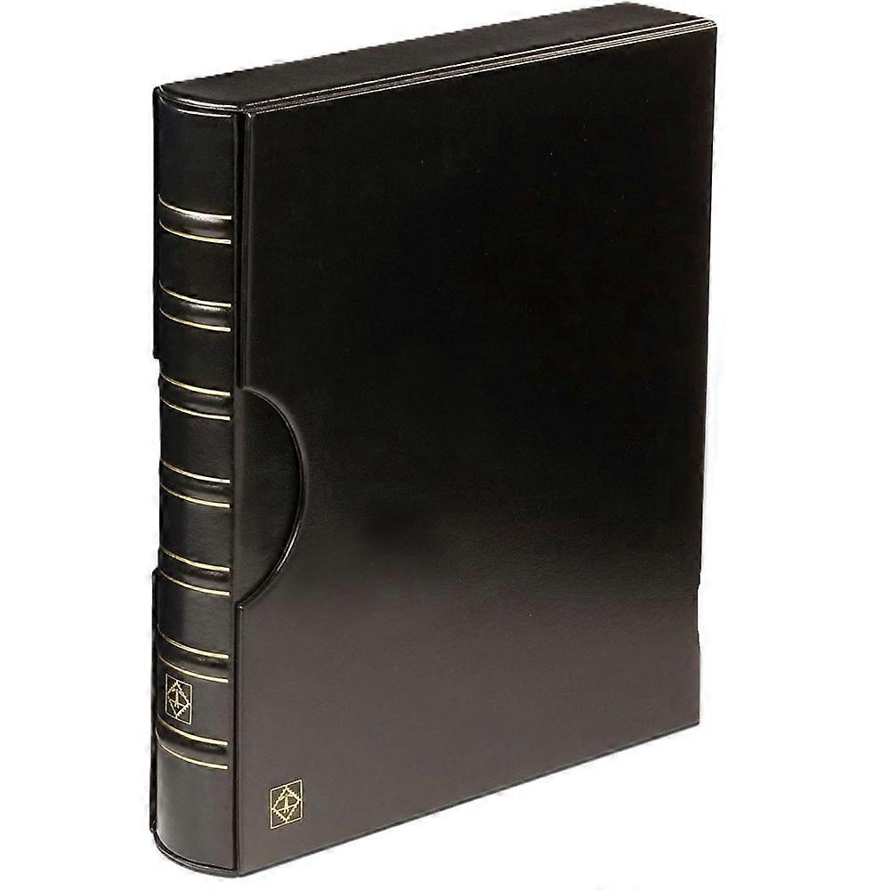 Leuchtturm Premium Quality Folio Ring Binder with High Quality Slipcase (Black)