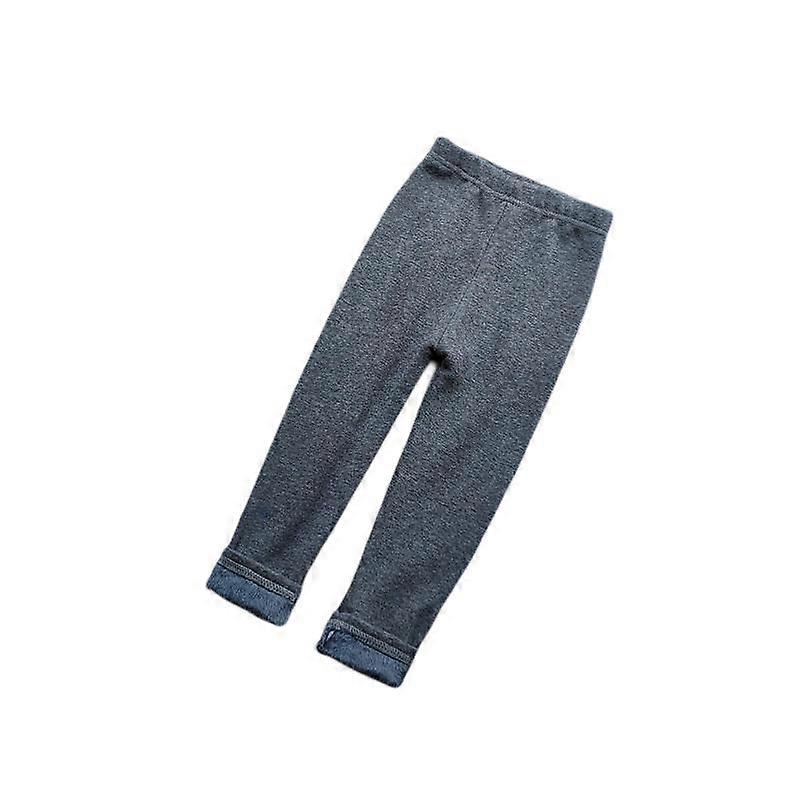Legginsy dziecięce z futrem zimowym