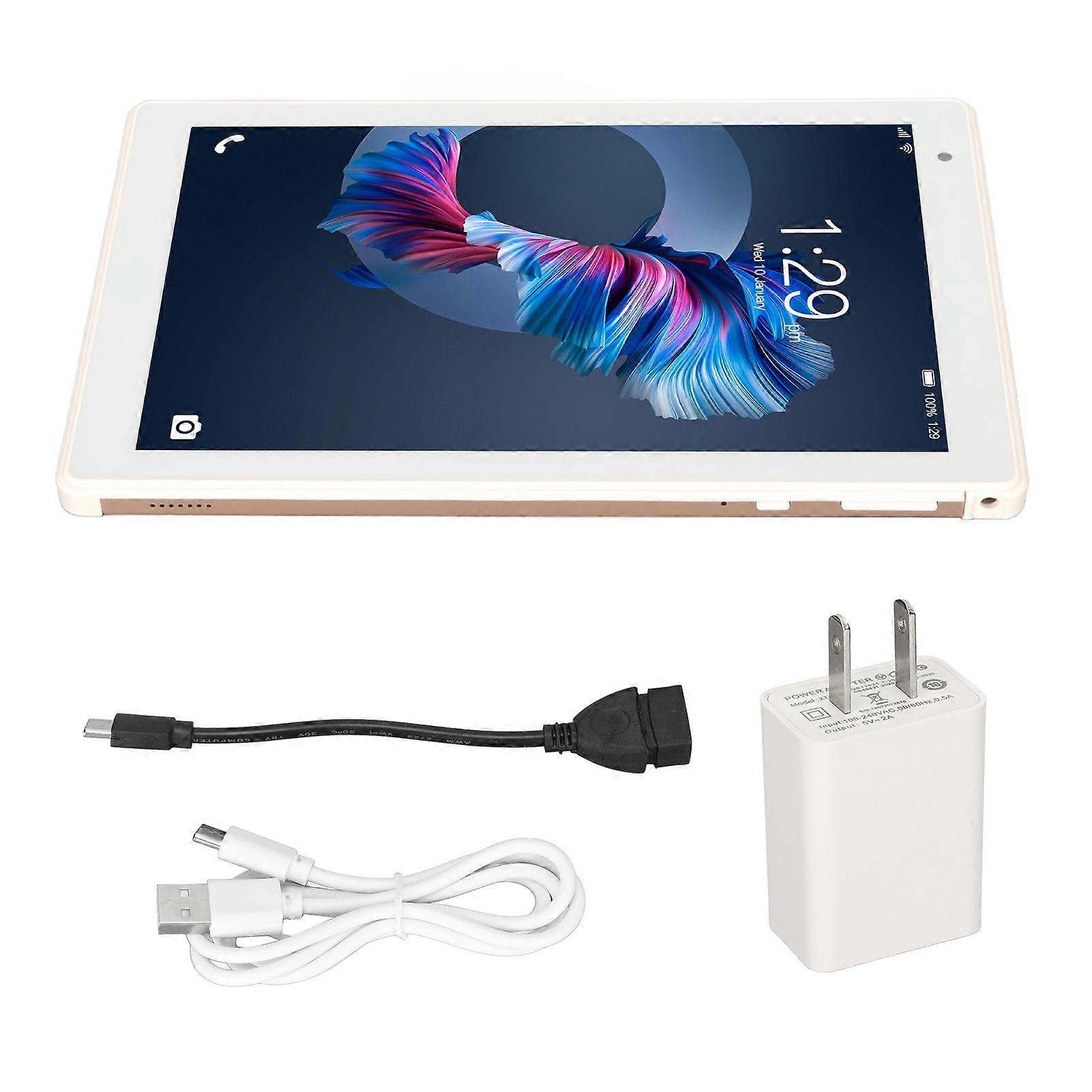 8 polegadas Tablet 8 polegadas IPS 1920x1200 Octa Core CPU 4GB RAM 64GB ROM 8800mAh Tipo de bateria C Interface 64GB Tablet 100?240V EUA Plug