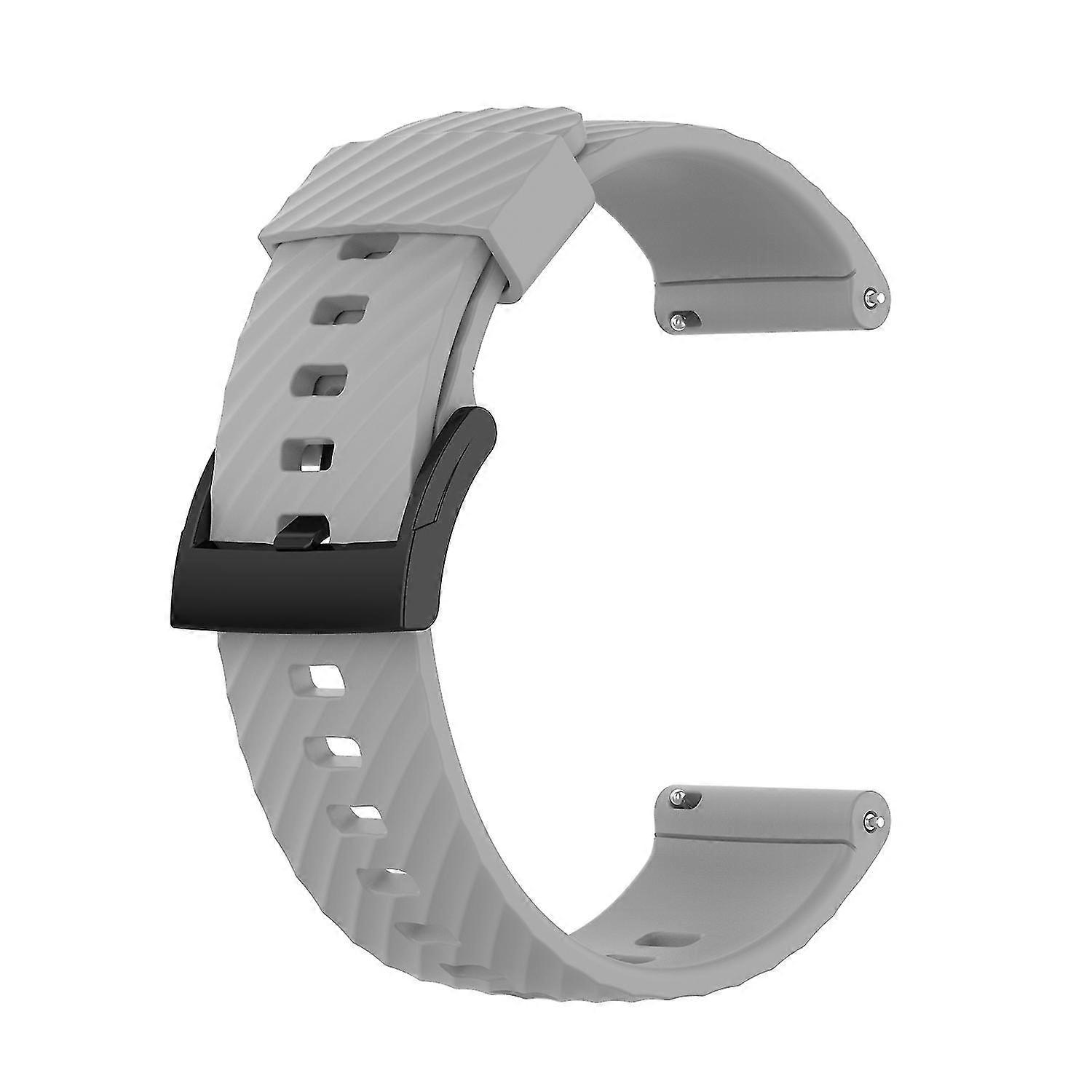 For Suunto 7 Solid Color Silicone Watchband