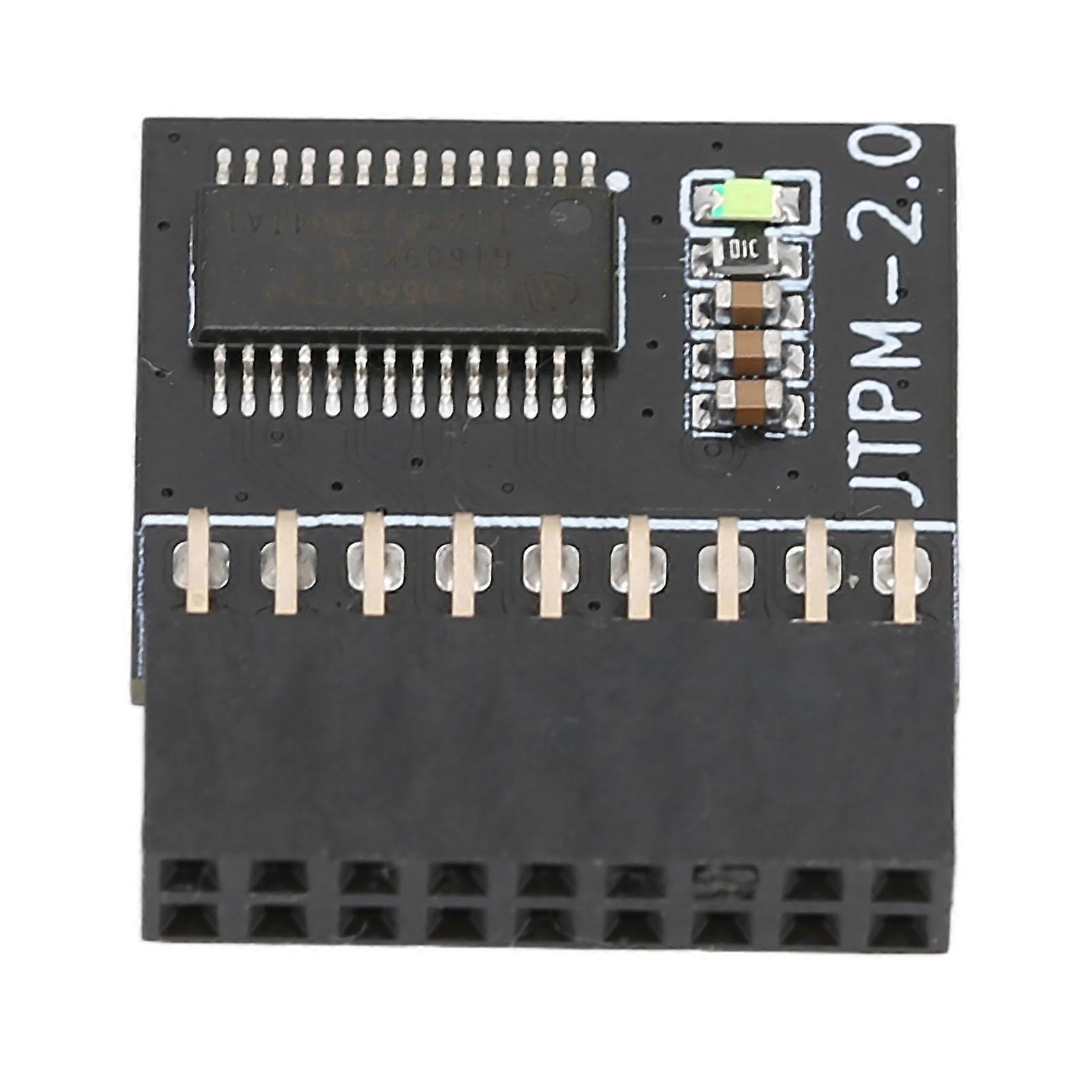 Módulo TPM 2.0 LPC 18pin TPM 2.0 Remote Card Encryption Security Module para Windows 8.1 para Windows 7 para Windows10