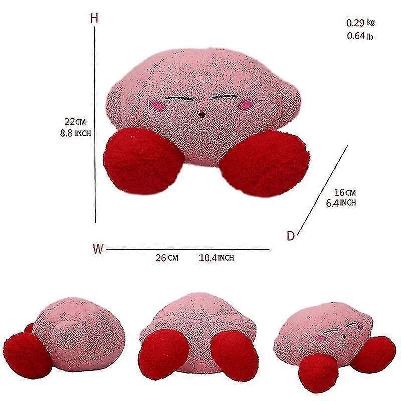 thumbnail image 2 of Kirby Star Allies Big Feet Kirby Plush – 6.3" Barefoot / Bigfoot Stuffed Toy 2 of 4