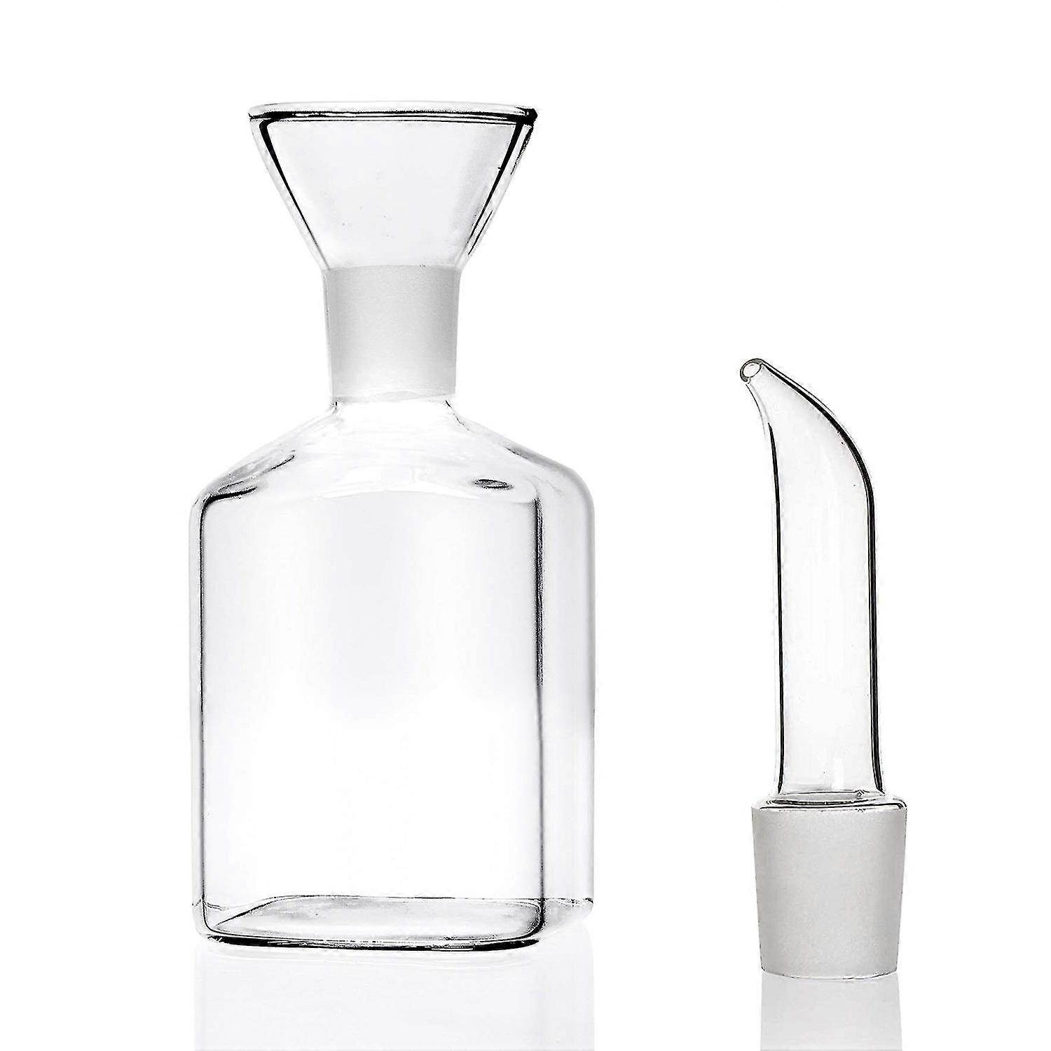 ガラスユニバーサルボトル家庭用オイルボトル酢ボトルキッチン醤油ポット125ml