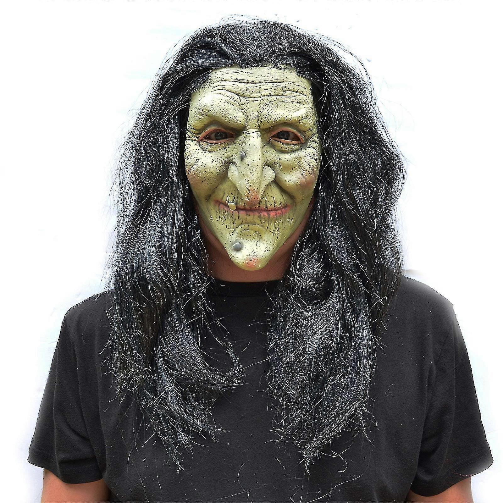 Isolated Halloween Witch Mask Royalty Free Vector Image