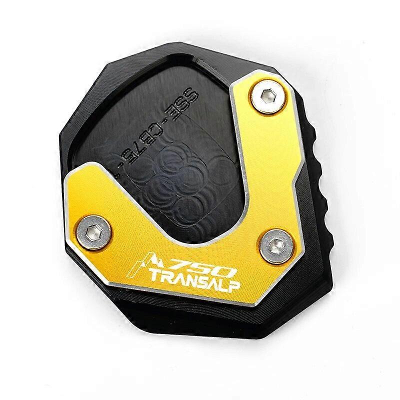 עבור HONDA XL750 XL 750 TRANSALP 750 2023 אביזרי אופנוע אלומיניום מעמד צד רגל הגדלת כרית צמיגים כובעי שסתום