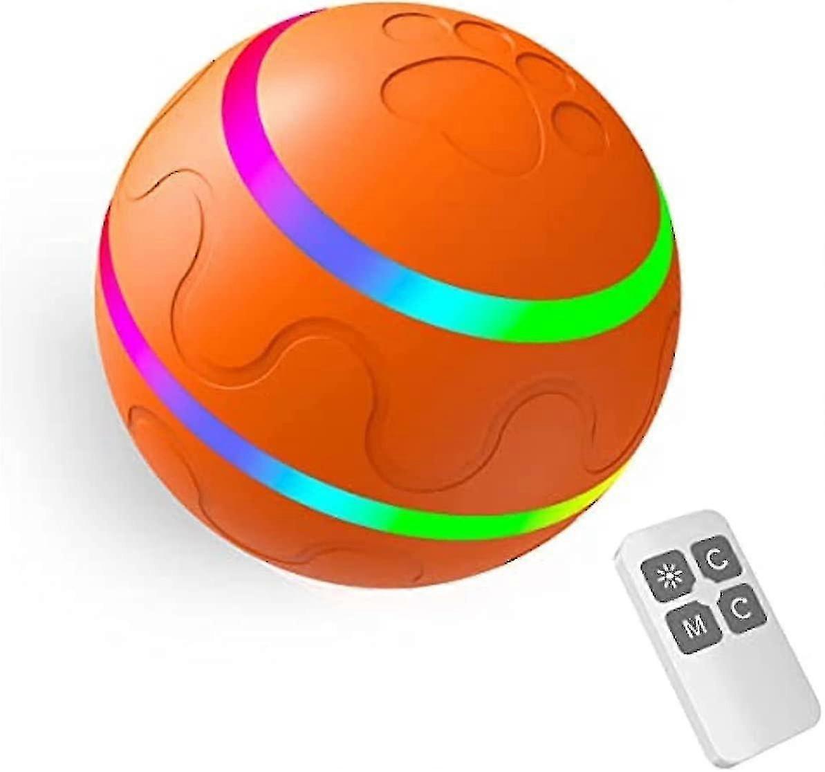 犬用スマートボール - 大型犬用自走ボール - インタラクティブ子犬ペットボール自動移動