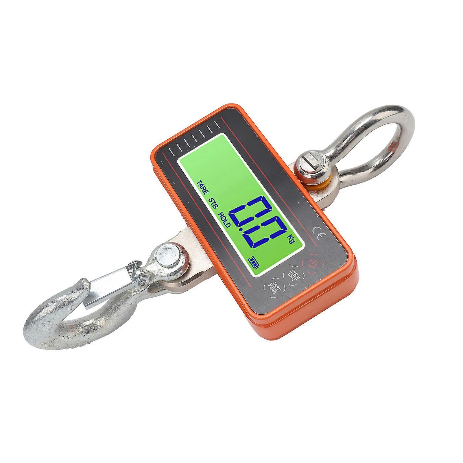 Electronic Crane Scale High Accuracy 500Kg Handheld Digital Hanging Scale with Wireless Remote Control