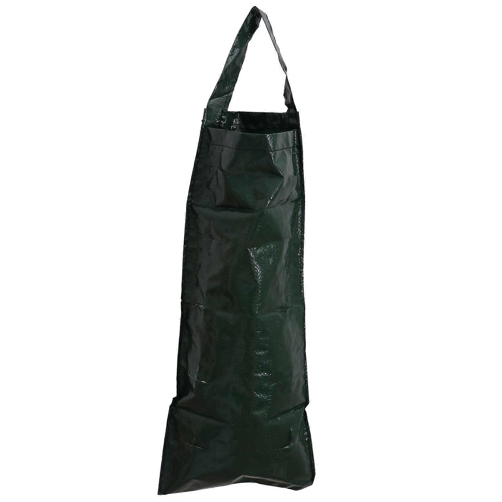 1pc Hanging Growing Bag Vertical Planting Bag Multi-hole Planter Bag Container