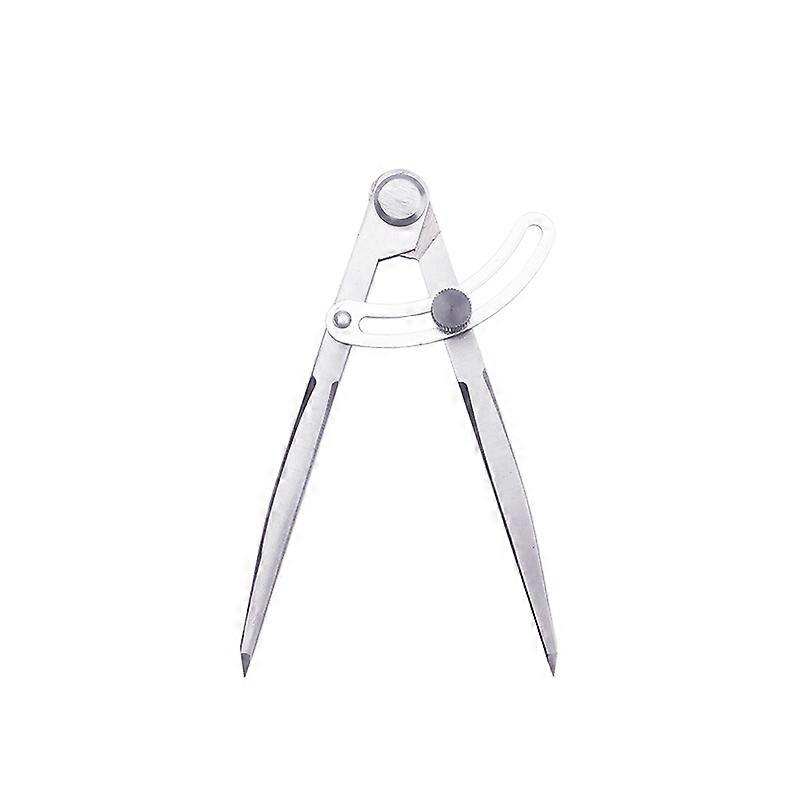 Wing Divided Compass Adjustable Locking Carbon Steel Marking Tool 100mm - 1Piece